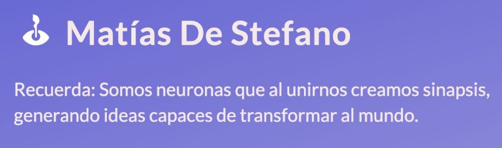 Mtias De Stefano Recuerda 1